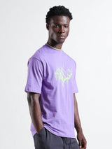 Men's Boxy Batman Printed Round Neck Tshirt