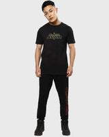 Men's Black Adam Graphic Printed Tshirt