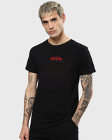 Men's Black House of the Dragon Iconic Graphic Printed Tshirt