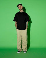 Men's Casual Oversized Fit Solid Half Sleeves Tshirt