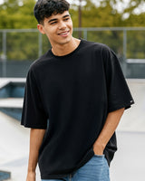 Men's Black Oversized FIt Tshirt