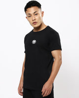 Men's Black the King Graphic Printed Tshirt