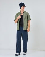 Men's Blue Super Baggy Fit Mid-Rise Jeans