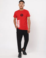 Men's Bold Red the Devil Graphic Printed Tshirt