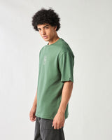 Men's Green Loki Graphic Printed Oversized Tshirt