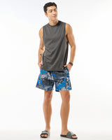 Men's Grey Casual Regular Fit Printed Boxer