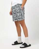 Men's Grey Garfield All Over Printed Lounge Wear Boxer