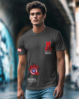 Men's Grey Hulk Graphic Printed Tshirt