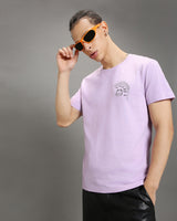 Men's Purple Mr.chopper Graphic Printed Tshirt