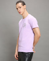 Men's Purple Mr.chopper Graphic Printed Tshirt