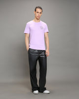Men's Purple Mr.chopper Graphic Printed Tshirt
