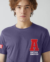 Men's Skipper Blue Hulk Graphic Printed Tshirt