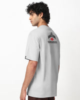 Men's Vapour Blue Itachi Akatsuki Graphic Printed Oversized Tshirt