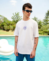 Men's White King Black Panther Graphic Printed Oversized Tshirt