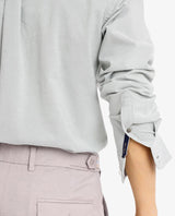 Men's Grey Formal Regular Fit Solid Full Sleeves Shirt