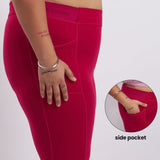 Women's Magenta Sports All Day Legging