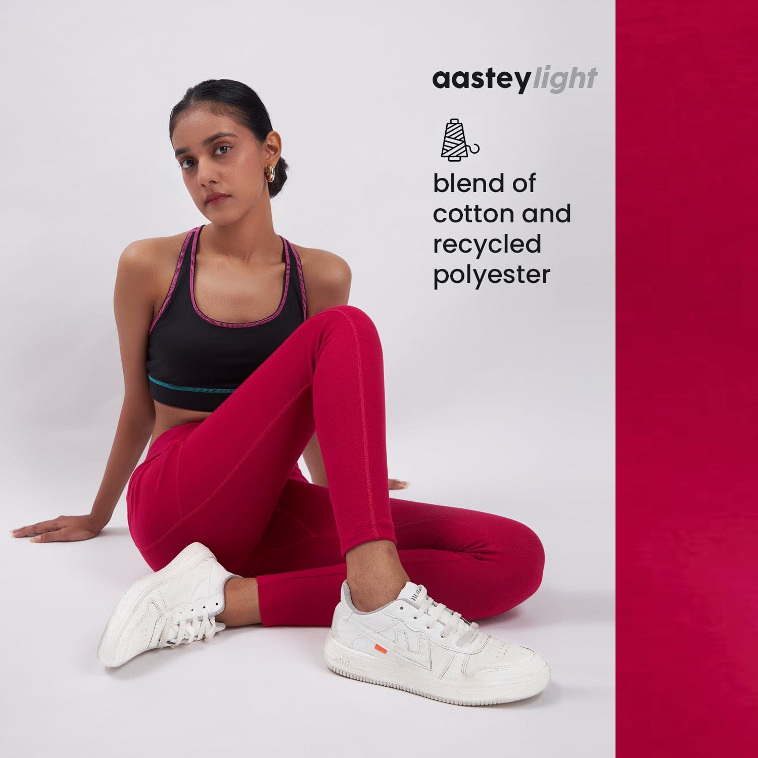 Women's Magenta Sports All Day Legging