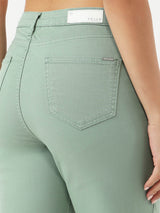 Women's Green Casual Regular Fit Jeans