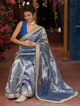 Women's Multicolor Silk Saree