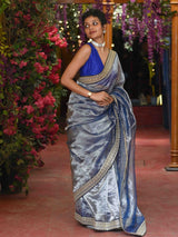 Women's Multicolor Silk Saree