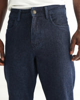 Men's Blue Casual Skinny Fit Solid Jeans