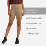 Women's Sports Wear Solid Shorts