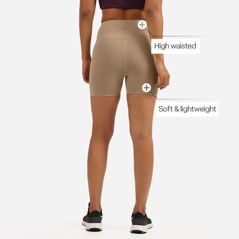 Women's Sports Wear Solid Shorts