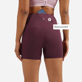 Women's Sports Wear Solid Shorts