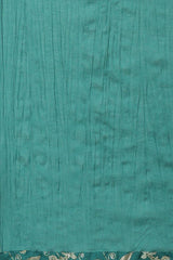 Women's Green Festive Three Quarter Sleeves Kurta Sets
