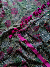 Women's Green Cotton Saree