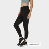 Women's Black Solid Sports High Rise Pant