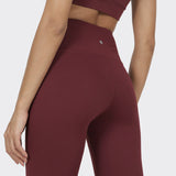 Women's Red Solid Sports High Rise Legging - Tall