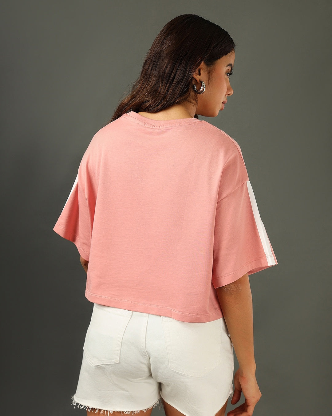 Women's Pink Fashion Crop Top