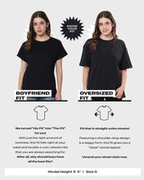 Women's Purple Billionaire Club Graphic Printed Oversized Tshirt