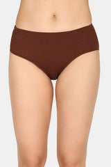 Women's Multicolor Full Coverage Medium Rise Hipster Panty - Pack of 3